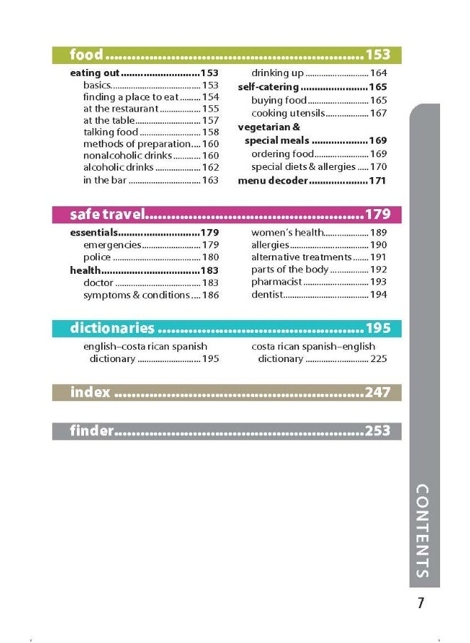 null - Costa Rican Spanish Phrasebook 5 - Image 1