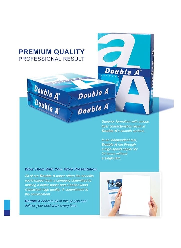 DOUBLE A PAPER A4 Pack of 5 Ream 80 Gsm - Image 4