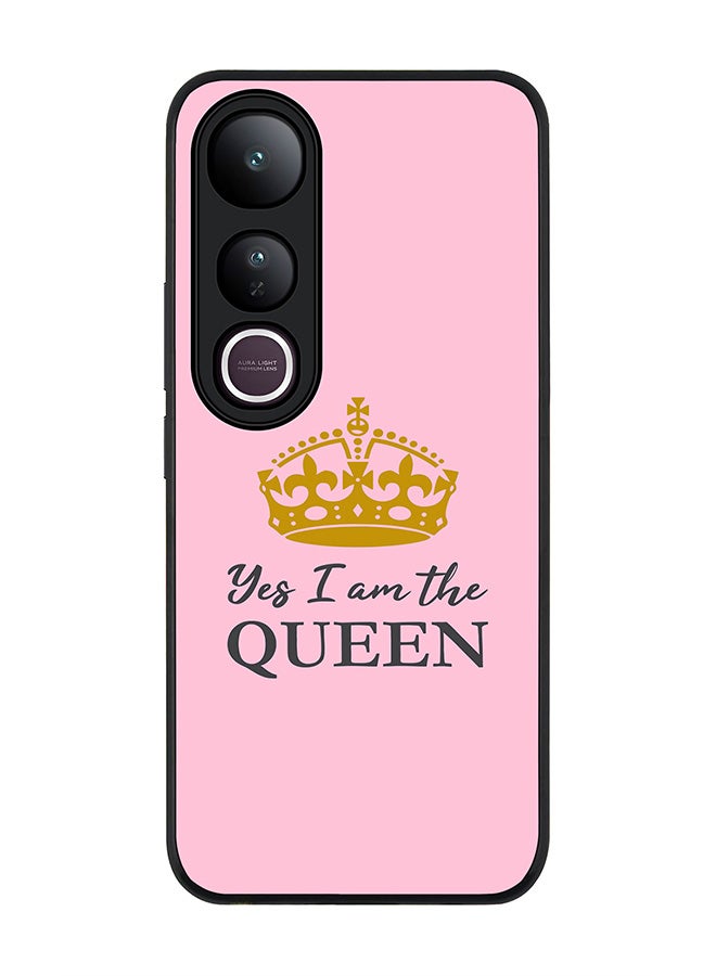 Stylizedd For vivo V50 Lite Case,Slim fit Camera Protection, Shockproof Thin Phone cover  - Yes I'm the Queen