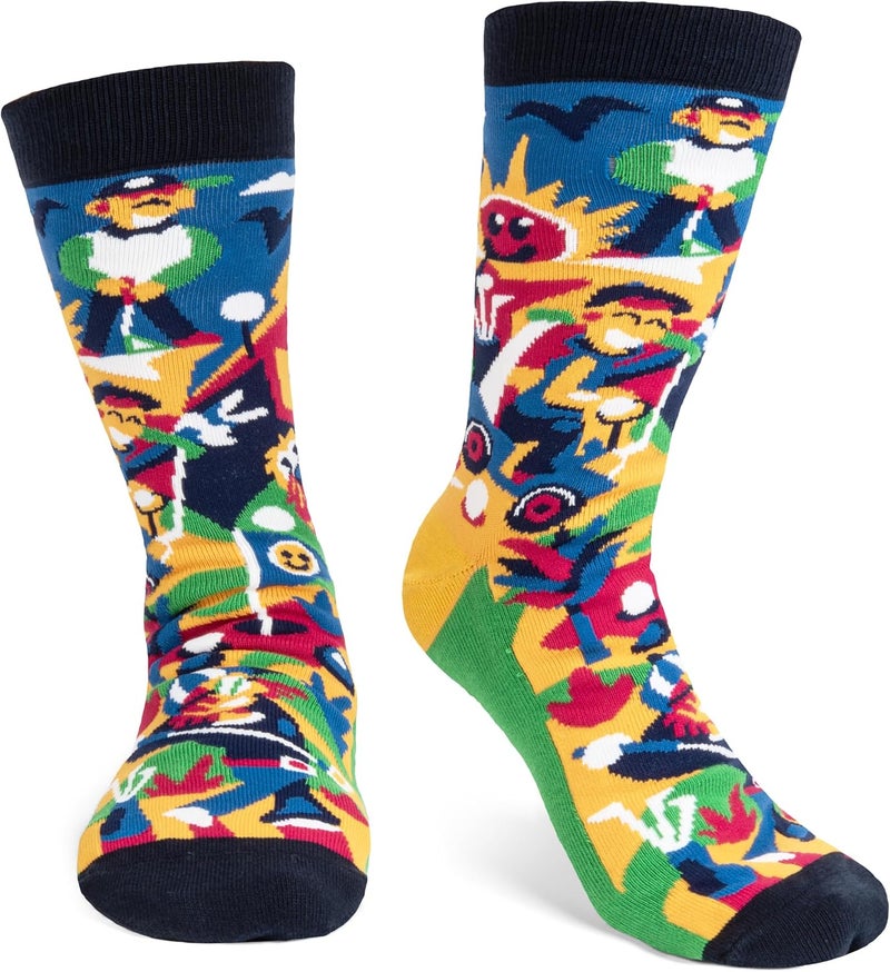 Lavley Funny Golf Socks - Fun gift for golfers - Unisex one size fits most - Great for birthdays or stocking stuffers - Image 3