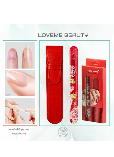 Magic Nail File And Polish With Nano Technology