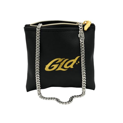 GLD Cuban Link Chain for Men and Women 6MM 20 14K White GoldPlated Miami Cuban Chain with Premium Travel Pouch SnatchProof SweatProof FadeResistant Lifetime Quality Designed in Miami - Image 1