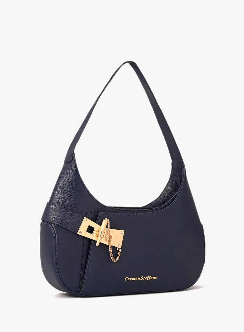 Hobo Bag Golden Clasp Nefertiti