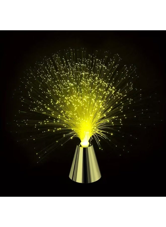 Goolsky Calming Mood LED Color Changing - Fiber Optic Lamp - Battery Powered Night Light with Cone Base - Image 5