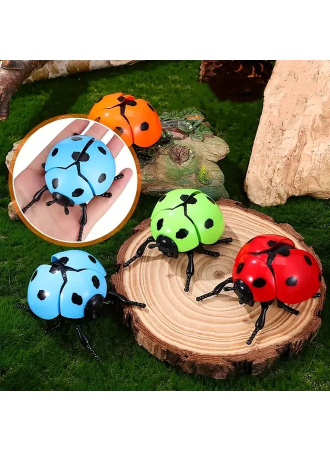 Red Insect Toy Chain Outdoor Decoration Realistic Model Learning Gift - Image 4