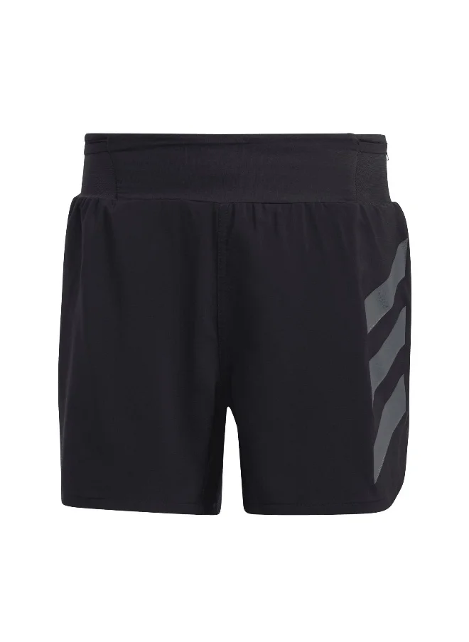 Adidas Adidas Agr Short Black Trail Running Shorts For Men Xs5