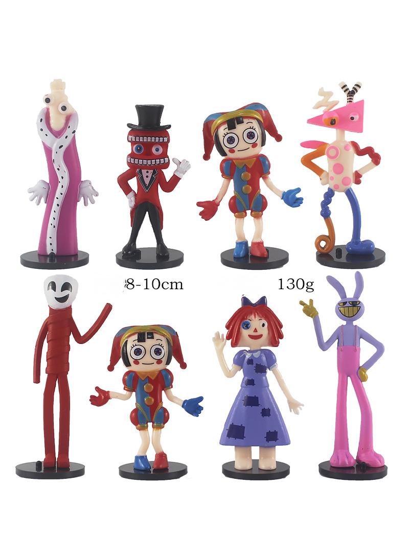 general 8 Pcs The Amazing Digital Circus Toy Set Ideas Toys Popular Cartoon Anime Model Ideas Toys Gifts for Adult & Kids