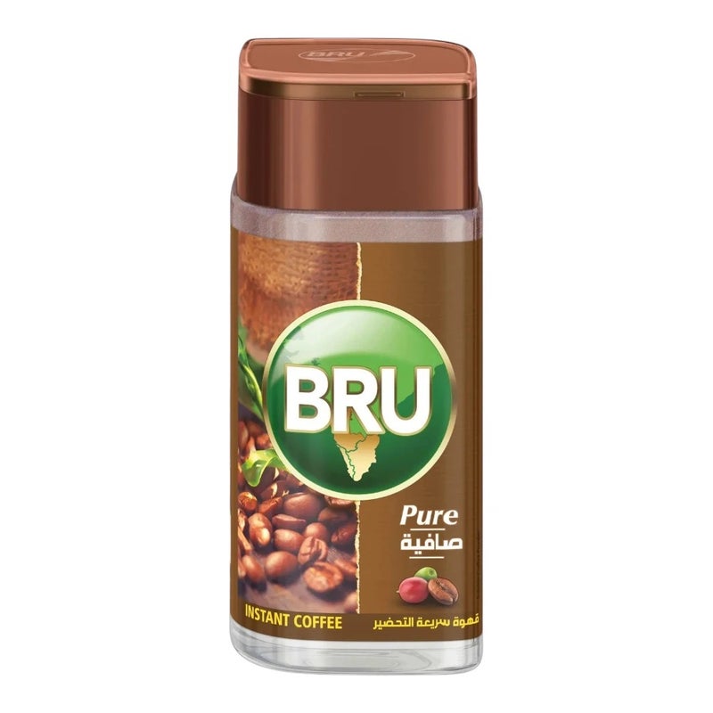 Bru 100% Pure Instant Coffee Powder- 100gms