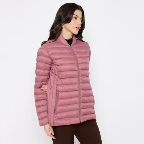 Duke Stardust Women Full Sleeve Padded Jacket (SDZ4120_Onion_XL) - Image 2