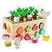 SKYFIELD Montessori Wooden Garden Toy for Baby Boys Girls 1 2 3 Years Old Fine Motor Skills Developmental Gift Toy Color Shape Fruit Sorting Orchard Cart Farm Game for Toddler 13 - Image 3