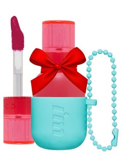 I'M MEME Water Gel Tint - Color Key Ring | Gift, Highly-pigmented, Long Lasting, Travel-Friendly, Lip Stain, 07 Pink Attack, 0.09 Oz  - Image 1