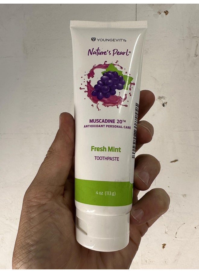 youngevity - Muscadine 20 Fresh Mint Toothpaste - Image 1