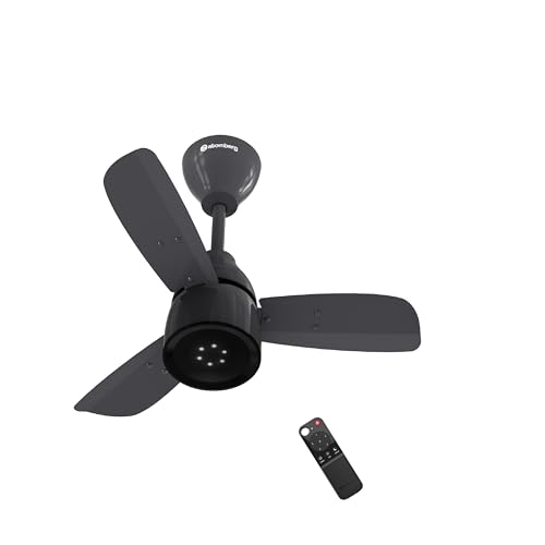 atomberg Renesa Enzel 600mm Newly Launched BLDC Ceiling Fan with Remote | BEE 5 star | High Air Delivery | LED Speed Indicator | Low Noise | Sleek Design | Power Saving | 3 Year Warranty | Pebble Grey - Image 1