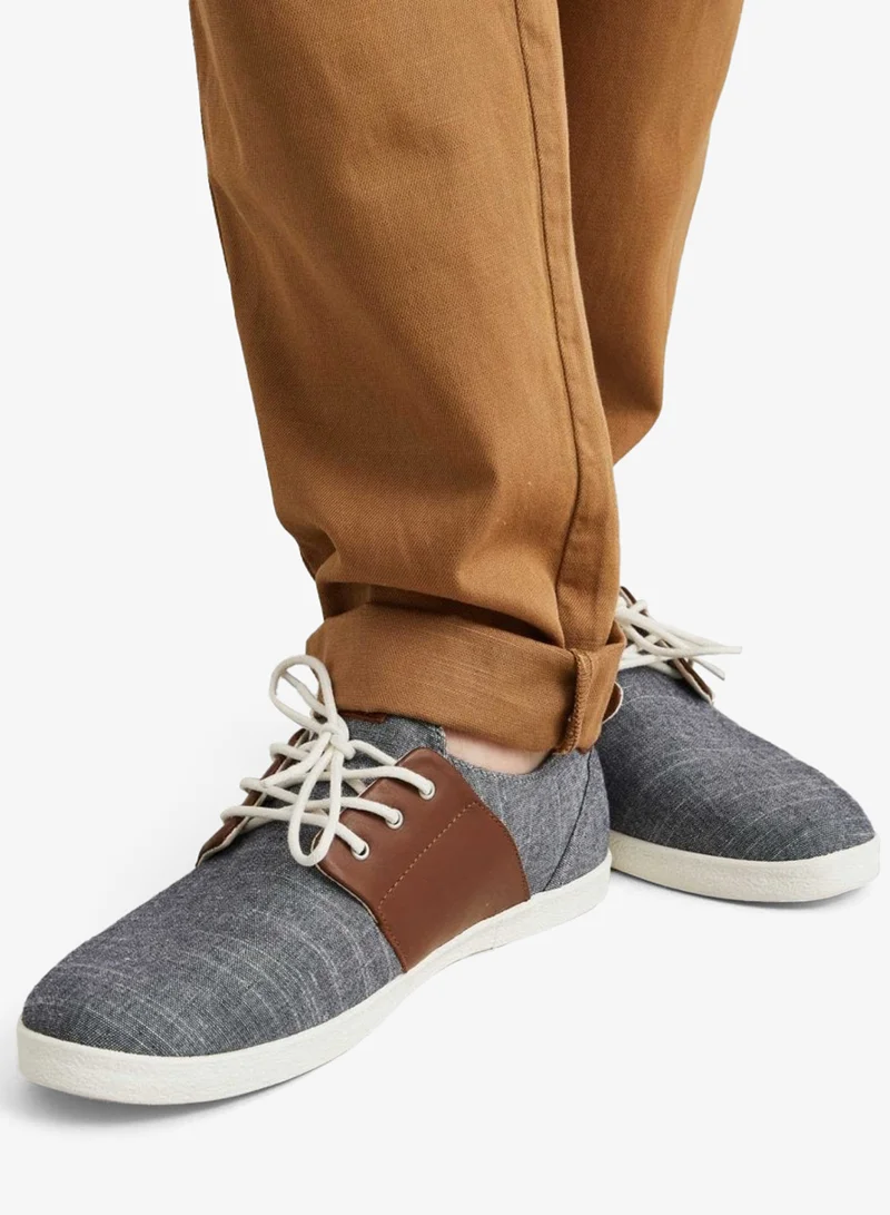 Faguo Cypress - Navy Cotton Trainers