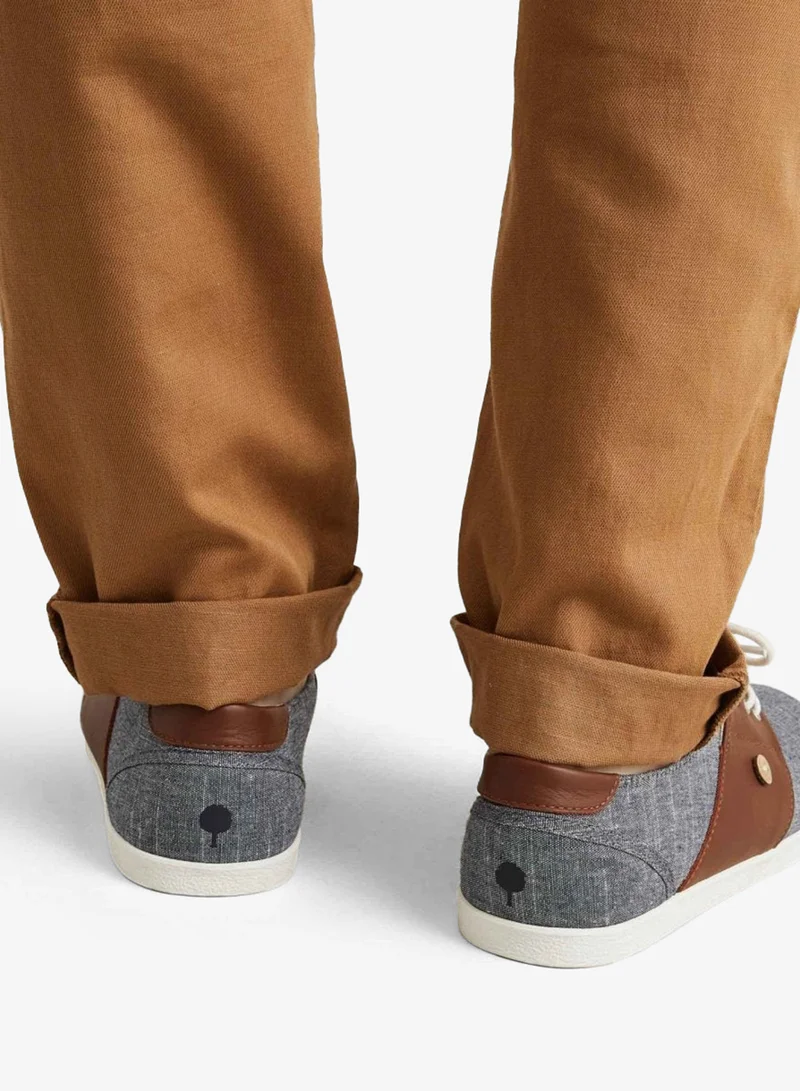 Faguo Cypress - Navy Cotton Trainers