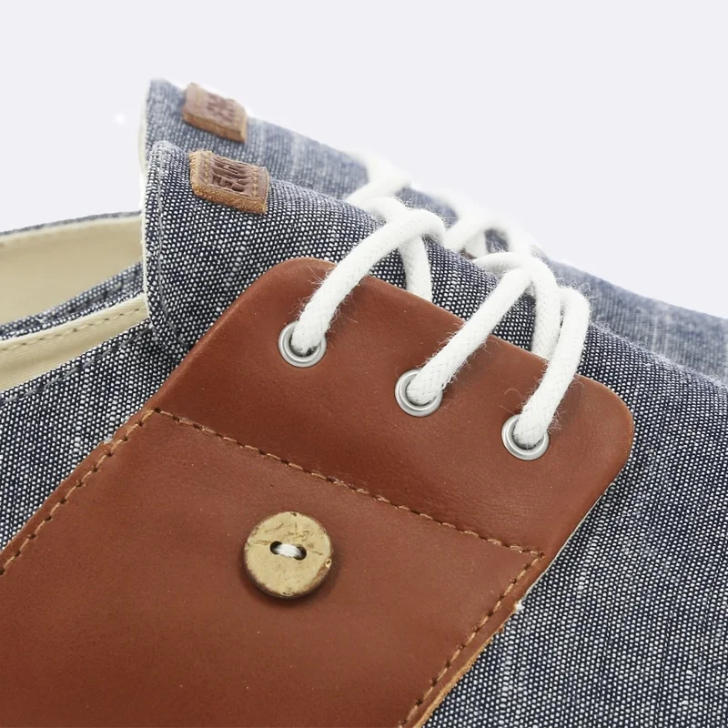 Faguo Cypress - Navy Cotton Trainers