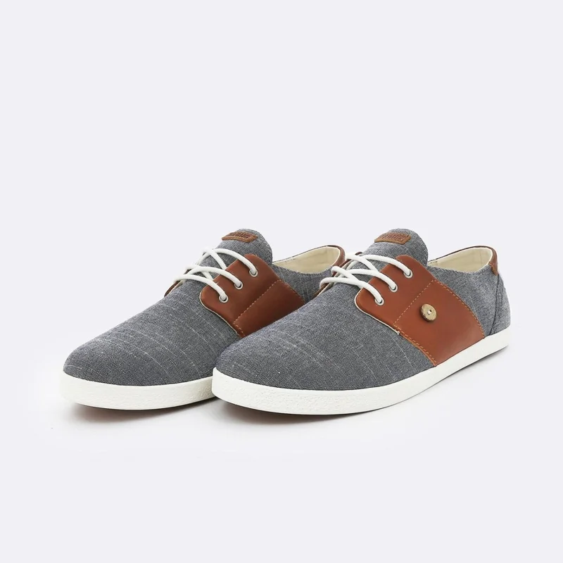 Faguo Cypress - Navy Cotton Trainers