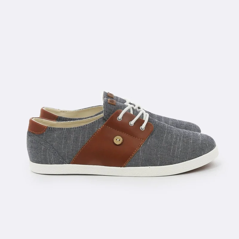 Faguo Cypress - Navy Cotton Trainers