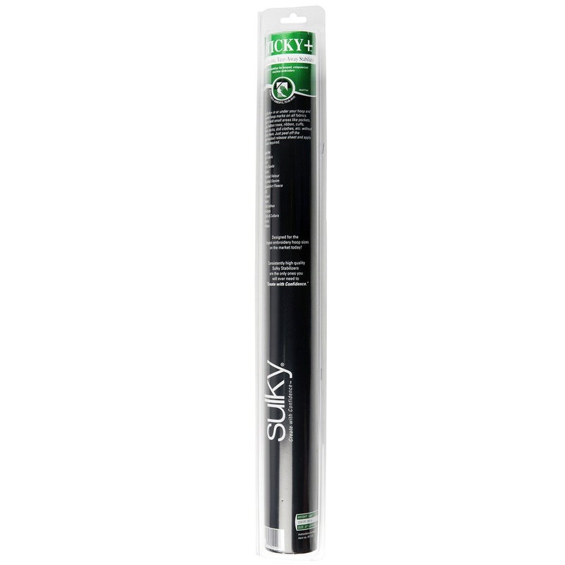Sulky Of America 55120 Sticky Plus SelfAdhesive TearAway Stabilizer 21 by 5 yd White