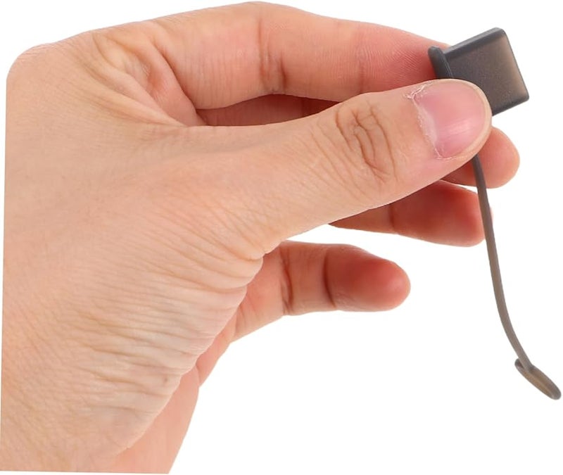 ARTIBETTER 30 Pack Black Silicone USB Port Covers Dust Plug Protectors for Phones Tablets - Image 5