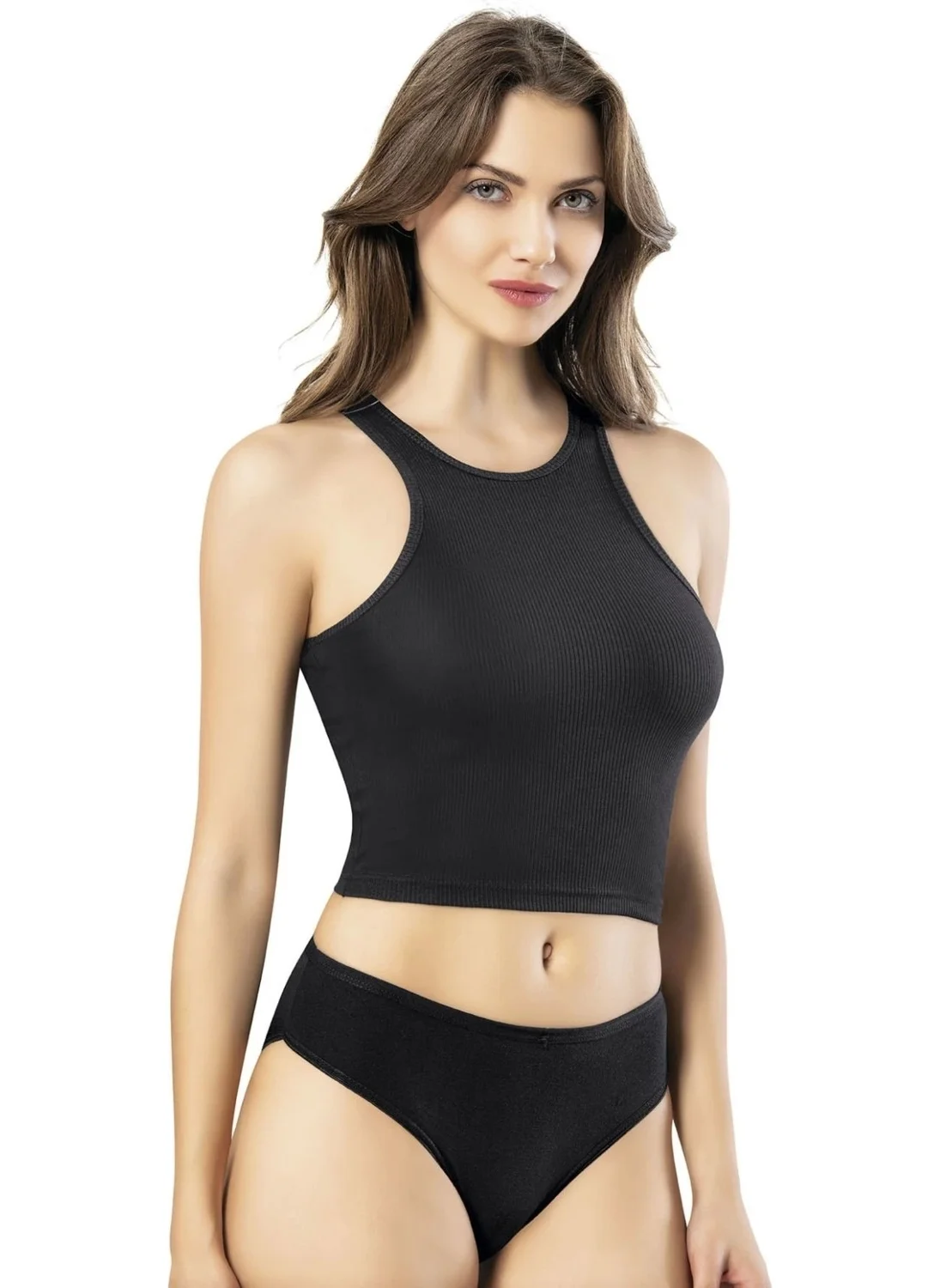 كوتا Women's Wide Strap Camisole Crop - 6431