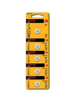 Kodak KODAK | CR2016 Batteries | Lithium 3V Coin | Button Cell for Car Keys | 5 Pack  - Image 1