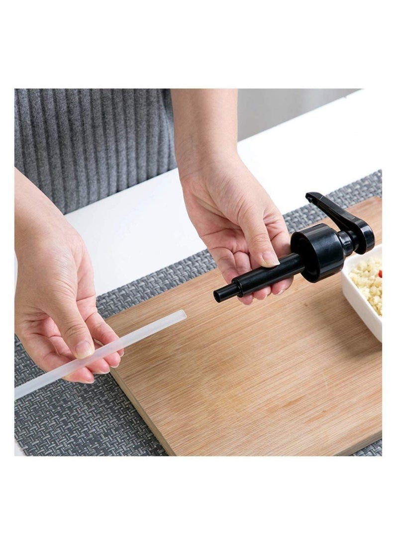 RATSAW 2 Pcs Syrup Pumps Pressure Nozzle Mouth Universal Coffee Pump for 25 to 35mm Glass Bottle Mouth  - Image 5
