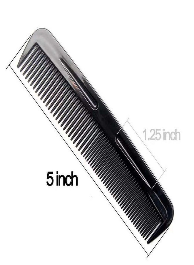 Soft N Style Soft 'N Style (2 Pack) - 8 inch Styling Essentials Round Handle Comb included 5" Favorict Pocket Comb - Image 3