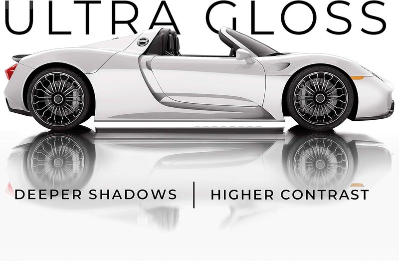 VViViD + Ultra Gloss Premium Vinyl Car Wrap Film (1ft x 5ft, Gloss White) - Image 2