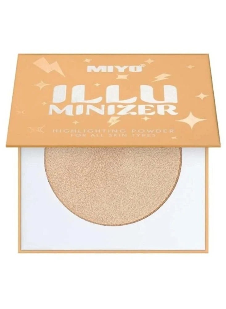 بودرة هايلايتر لجميع انوع البشره من ميو    7 جرام (GALLE LIGHT 01)