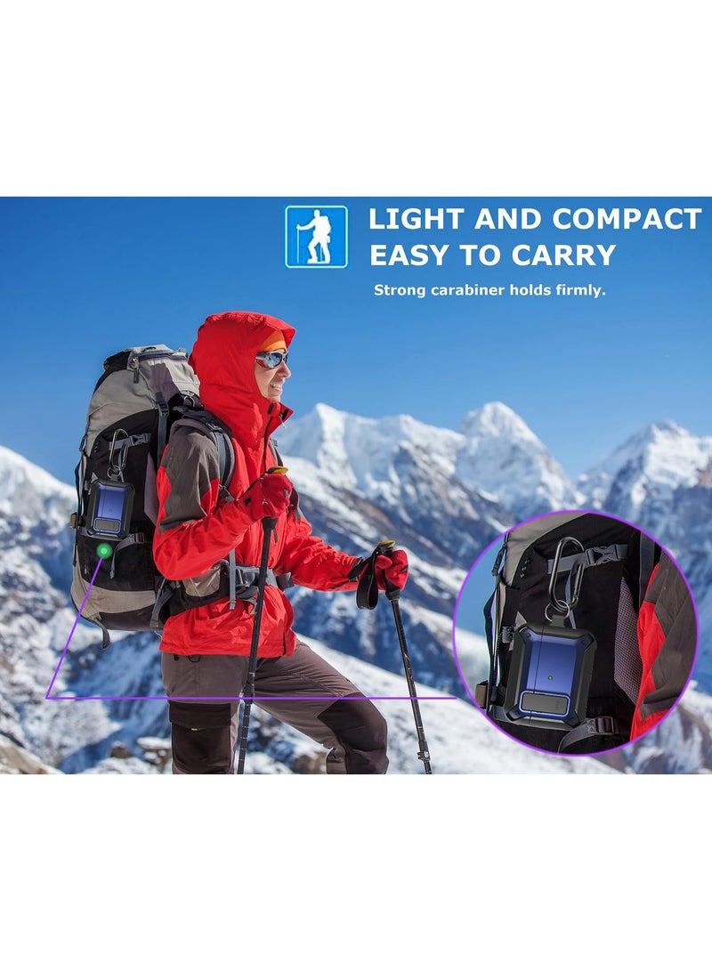 Arabest Airpods Pro 3 Case with Lock Clip, Rugged Apple Airpods Pro 3rd Generation Cover 2025 Men Women, Armor Shockproof iPod Pro3 Gen Protective Hard Shell with Carabiner&Cleaner kit, Black - Image 5