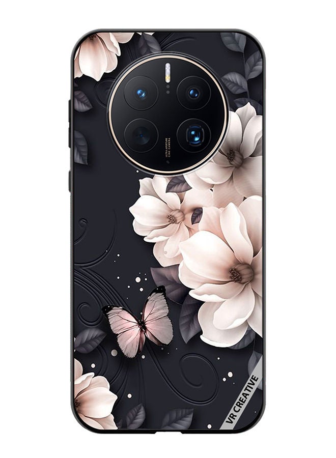 VR CREATIVE Protective Case Cover For Huawei Mate 50 Pro Flower Design Multicolour - Image 1