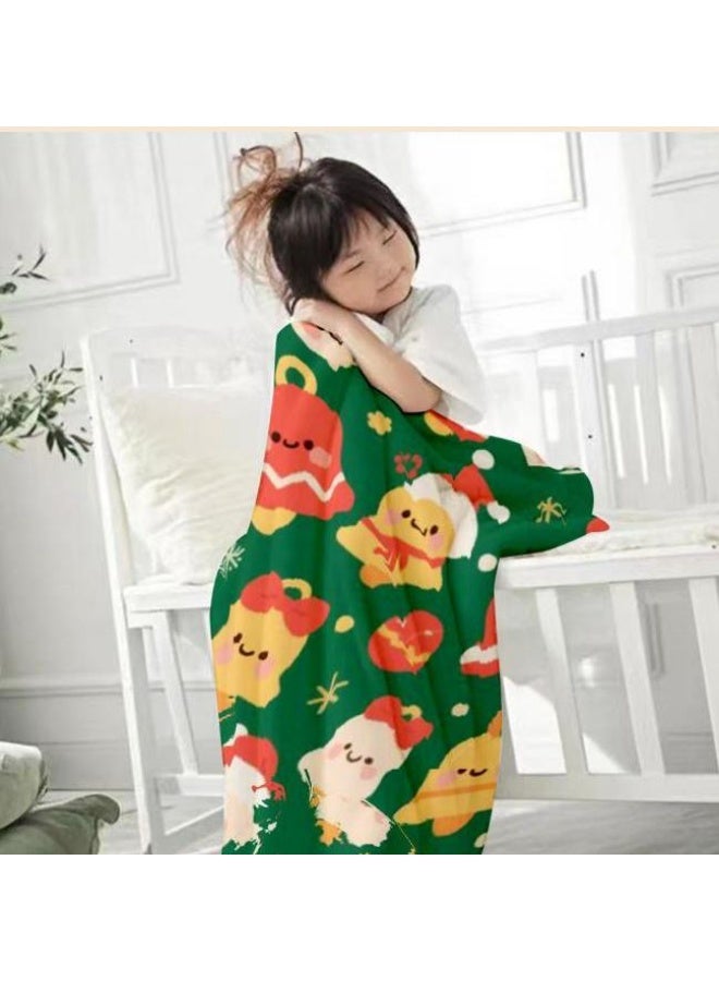 general Children's or student cartoon flannel thin blanket (warm and comfortable, suitable for sleep, games) 100cm*150cm - 199 - Image 1