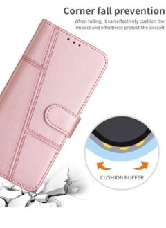 Best Choice Products Infinix Hot 40 Pro Case,Premium Infinix Hot 40 Pro Leather Wallet Case with Card Holder Kickstand Magnetic Closure Flip Folio Phone Case for Infinix Hot 40 Pro,Pink  - Image 5
