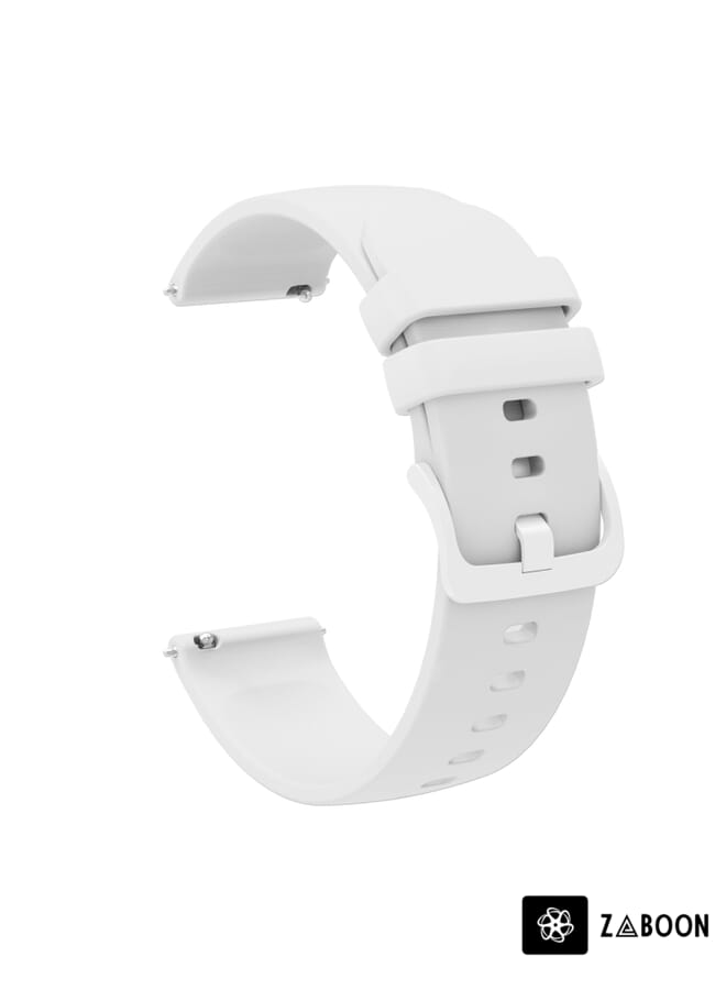 Zaboon Amazfit BIP U 20mm Solid Color Soft Silicone Watch Band - Image 2