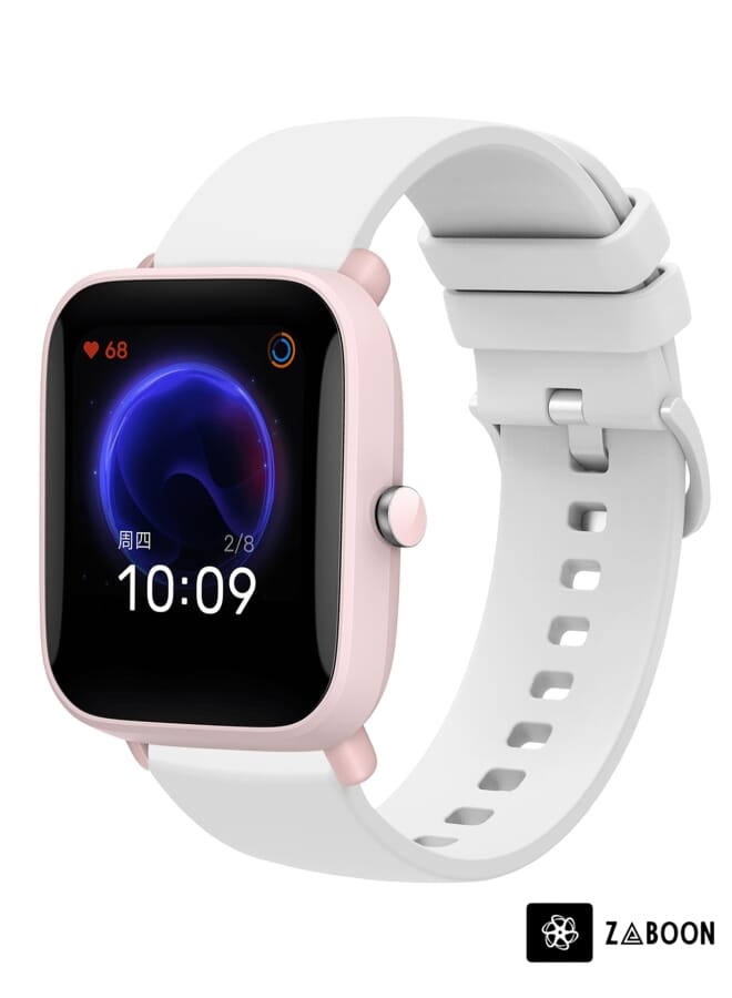 Zaboon Amazfit BIP U 20mm Solid Color Soft Silicone Watch Band - Image 1