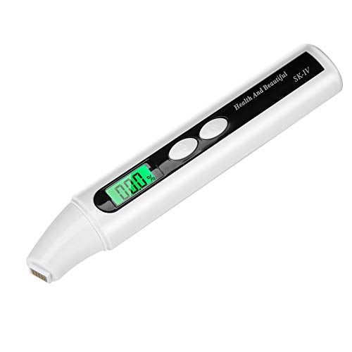 ZERONE Skin Analyzer Portable, 0~99.9% Skin Detector Digital LCD Skin Face Oil Analyzer Monitor Tester Detector - Image 1