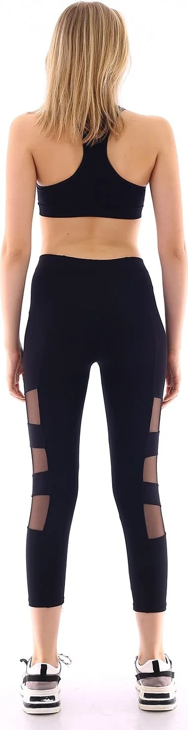 Bluence Tulle Detail Sports Tights