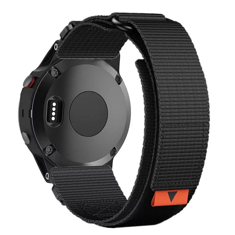 Bluejw Lionorm Quick Fit Nylon Watch Band 22mm 26mm - Breathable Replacement Strap for Garmin Fenix 7 7X 6 6X 5 Tactix Series - Image 2