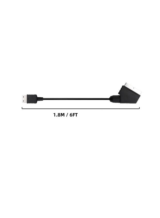 CHILDMORY 1.8M / 5.9FT Scart RGB AV Cable Audio Cable Video Connector Compatible for Dreamcast - Image 5