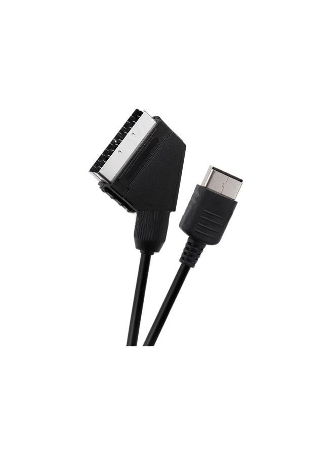 CHILDMORY 1.8M / 5.9FT Scart RGB AV Cable Audio Cable Video Connector Compatible for Dreamcast - Image 1