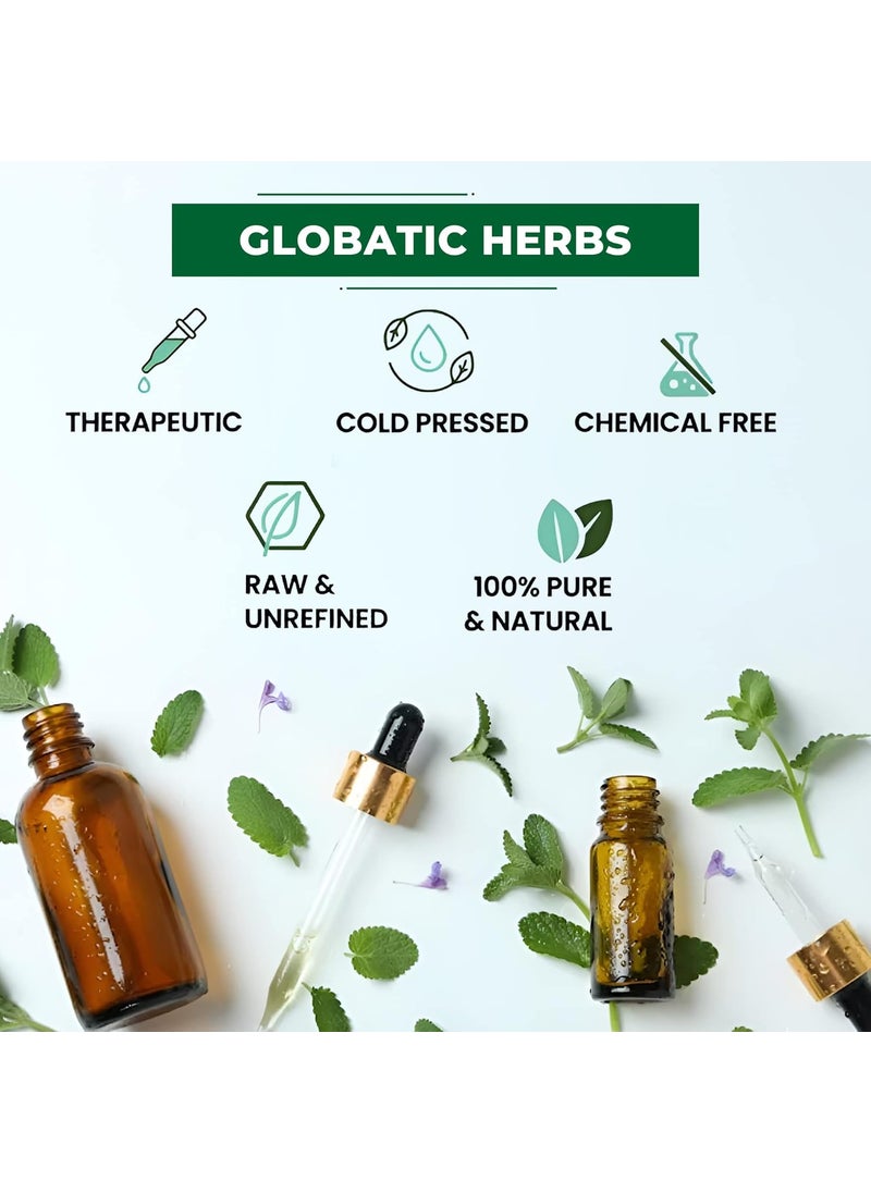 Globatic Herbs - Globatic Herbs EUCALYPTUS Essential Oil 15ml (Eucalyptus Globulus) Organic, Aromatherapy & 100% Therapeutic Grade - Image 1