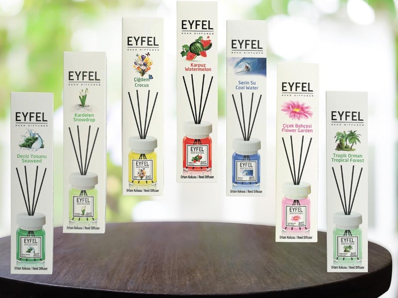 Eyfel Rose Diffuser, Home Fragrance Set, 120ml - Image 3