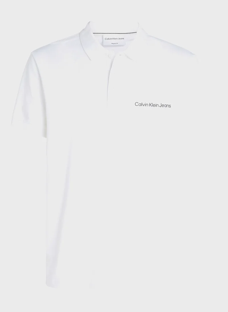 Calvin Klein Jeans Logo Polo