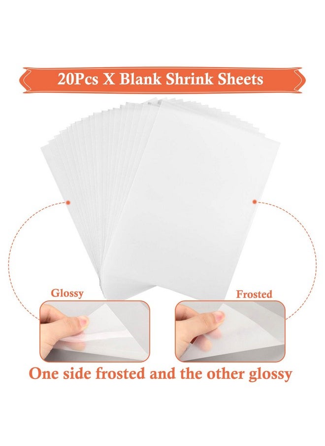 cridoz - cridoz 162 Shrinky Sheets Keychain kit, Including 20 Sheets Shrinky Plastic Paper, Tassels, Keychain Clip, Split Key Rings, Key Rings with Chain, Jump Rings, Hole Punch for Creative - Image 1
