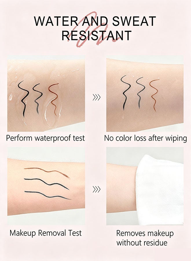 12 Colors Matte Lip Liner Pencil Set, Waterproof Long Lasting High Pigmented Nude Lip Liner, Smooth Application, Sharpenable Lip Makeup Pen for Daily Use - Image 4