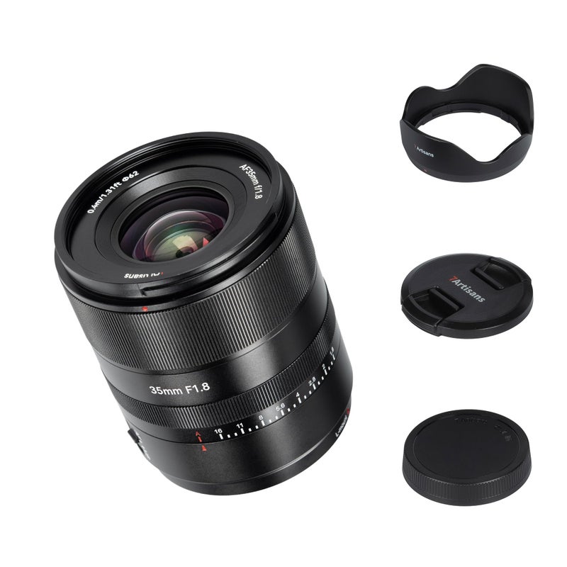 7artisans AutoFocus 35mm F18 Full Frame LensF18 Large ApertureSupport AutomaticManual Compatible for LeicaPanasonic S1DCS1S5DCS5 LUMIX S9 SeriesSigma L Serise Mirrorless Camera - Image 2