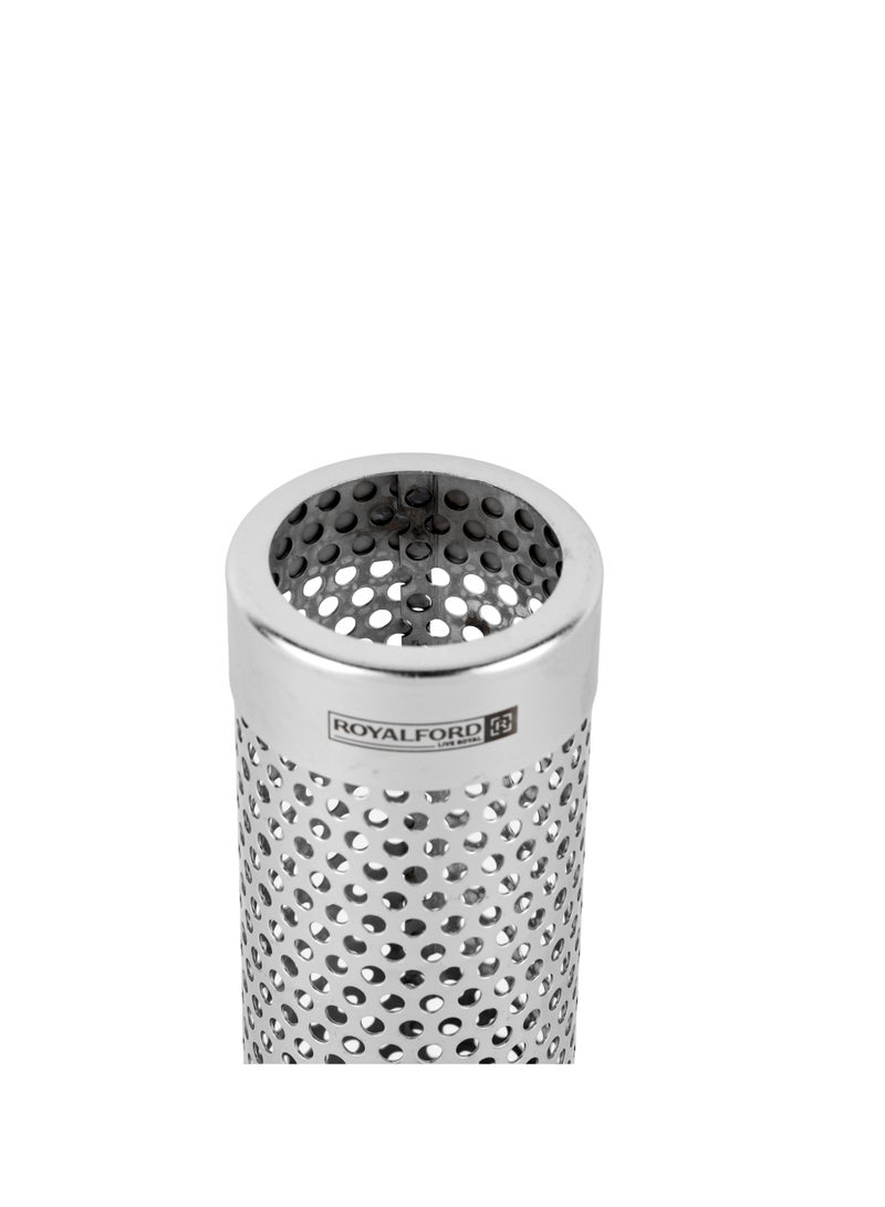 Royalford 6" BBQ Smoker Tube RF12458 Stainless Steel Works in any Grill and Smoker Perfect for Hot / Cold Smoking - Image 2