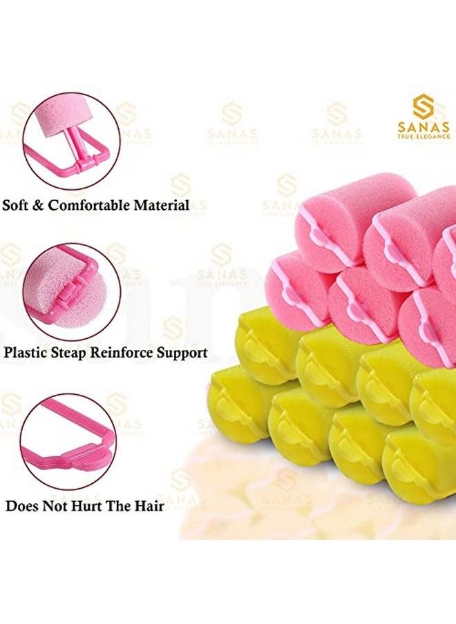 Foam Roller Heatless Hair Curler 16 Pcs Curls Roller Tools Wave Formers Hair Curls Overnight Curls Hair Styler Tool Set Hair Waver Hair Curlers Without Heat Curl Sponge Foam Roller For Hair 16Pc - pzsku/Z87D23A420707F0F3C73EZ/45/_/1660655204/66cb86b0-a788-482e-98c3-f46db2ccc201