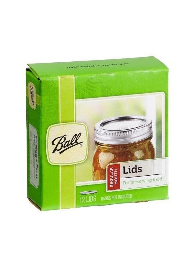 Ball Ball Regular Mouth Lids for Glass Mason Jars, Used for Canning, Pickling, Juice, Jam, Jelly 12-Count, Pack of 16 (192-Lids Total)  - Image 2